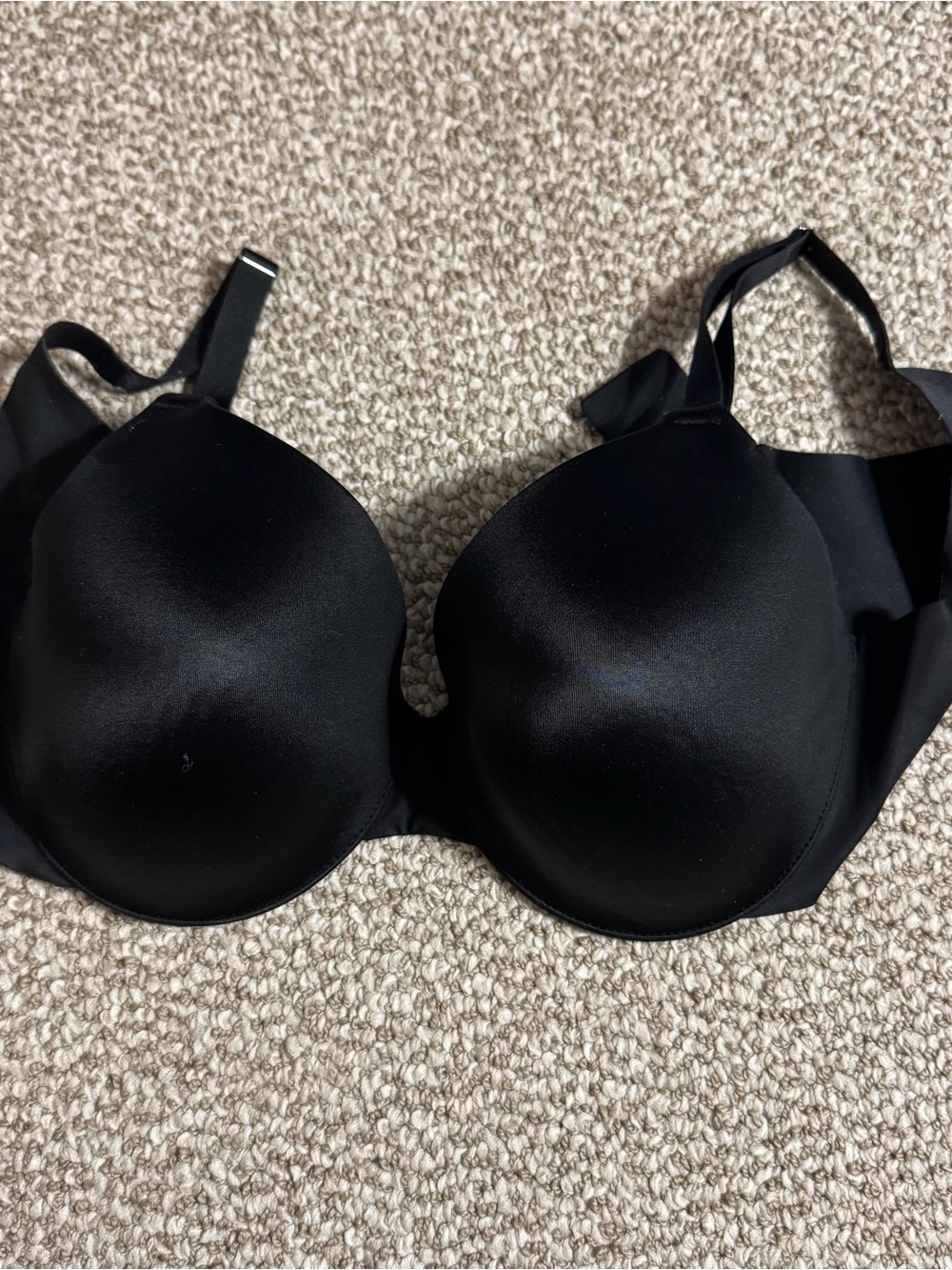 Soma Vanishing Back Full Coverage Underwire Bra Black 34DDD